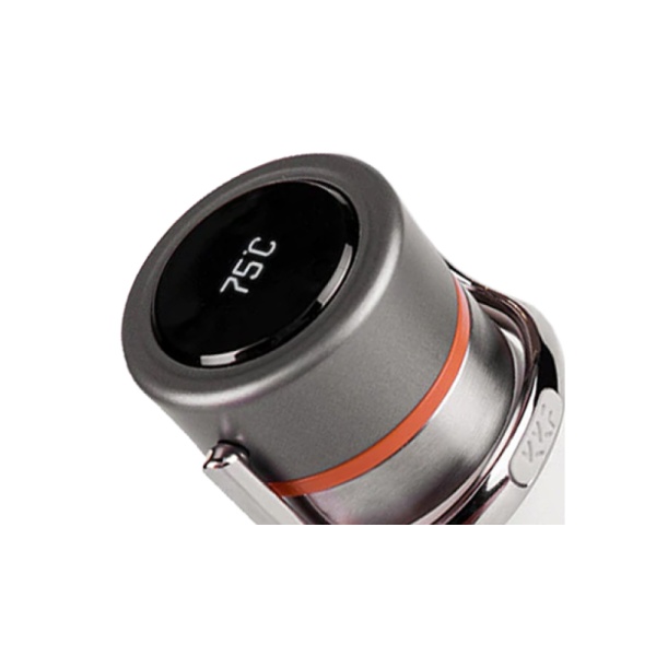 Термос KKF Smart Vacuum Bottle с OLED-дисплеем 475мл, жёлтый